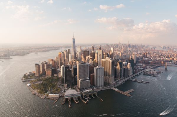 stadsbild,helikopter view,New York City,4000x2666 px,bukt