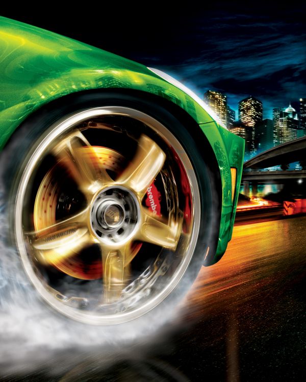 Video Game Art,Need for Speed ​​Underground 2,wielen,nacht