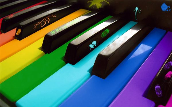 sleutels,piano,kleuren,instrument,licht