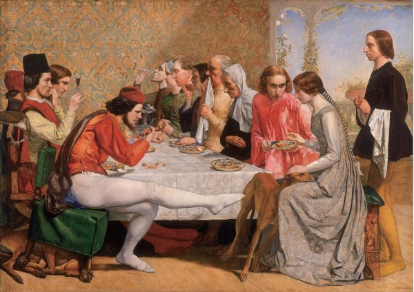 Oil on canvas,peinture à l'huile,John Everett Millais