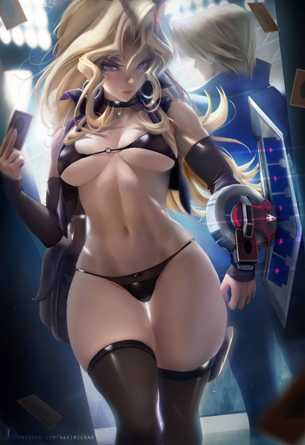 Anime Mädchen,Anime,Frau,Mai Valentine,Yu Gi Oh,blond