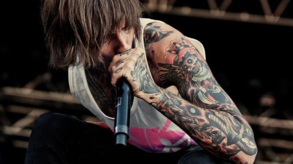 muzică,muzician,Adu-mi orizontul,Oliver Sykes,bărbați,cântăreaţă