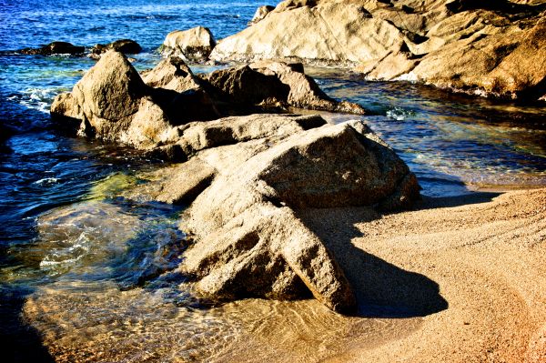 landscape,sea,bay,water,rock,nature