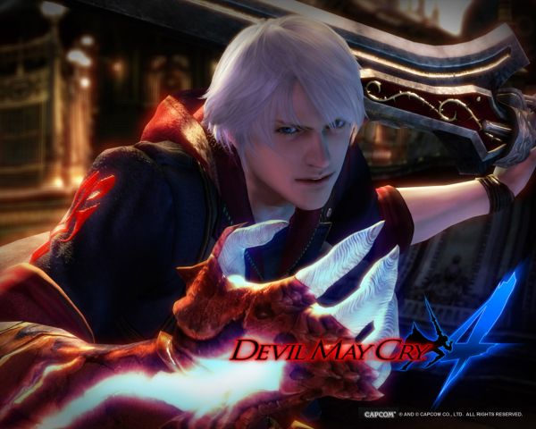 djevelen kan gråte,Devil May Cry 4,sverd,DMC,pike,hånd