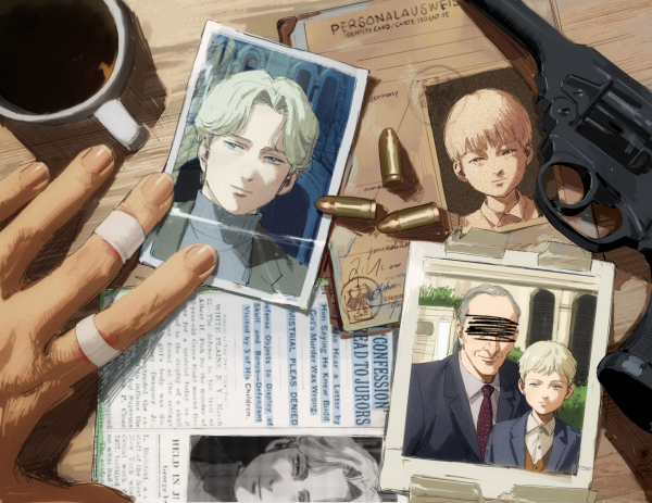 аниме,кофе,Johan Liebert,Боеприпасы,Пушка,photo frame