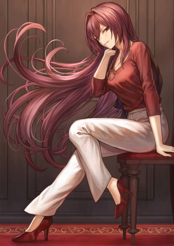 Anime,Anime cô gái,thời trang,Fate Series,Fate Grand Order,Scathach