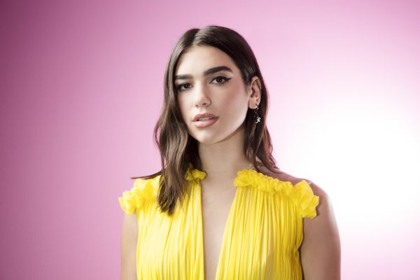 Modell-,Frau,Einfacher hintergrund,Dua Lipa,Sänger,Berühmtheit