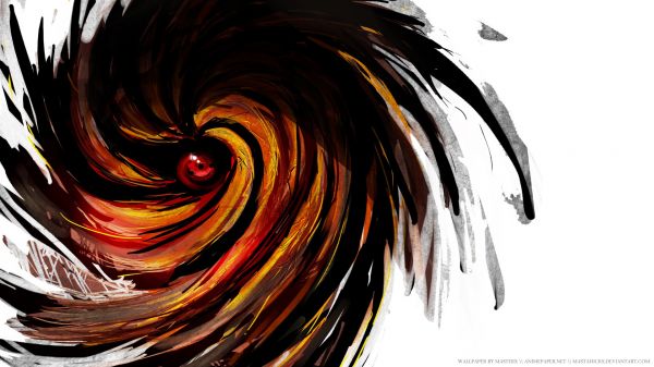 drawing,illustration,anime,abstract,artwork,spiral