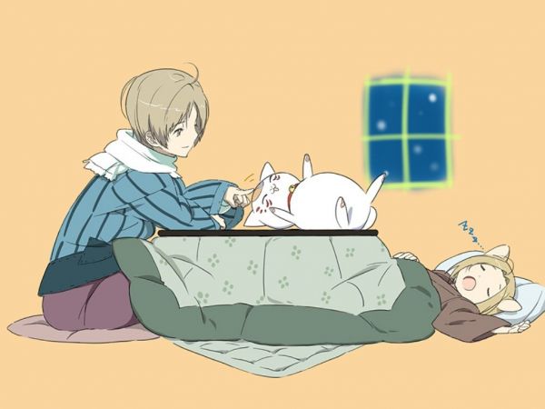 Natsume Yuujinchou,Takashi Natsume,Nyanko sensei,Kogitsune Natsume Yuujin Chou