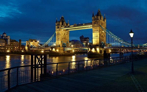 London,England,Stadt,Nacht-,Beleuchtung,Fluss