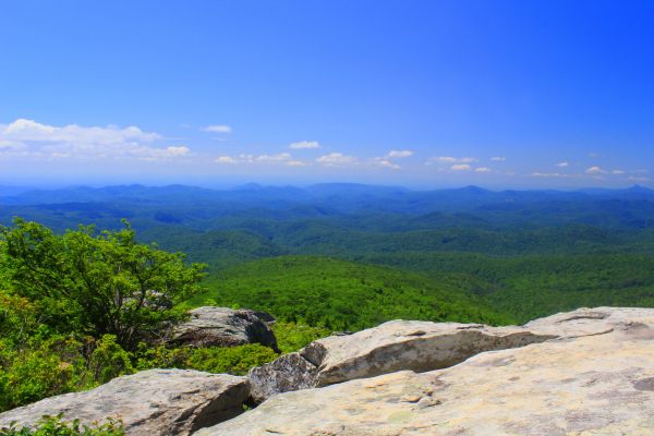 North Carolina,mountains,grass,rocks