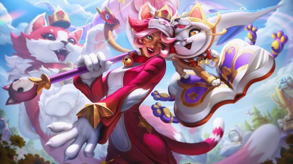 Nidalee League of Legends,Videopelit,GZG,Cats vs Dogs League of Legends,yuumi league of legends,April Fools League of Legends