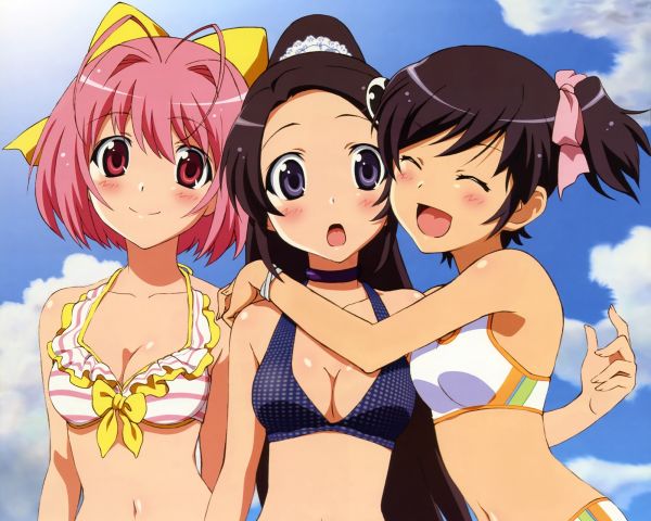 illustrazione,anime,anime girls,cartone animato,Nakagawa Kanon,bikini