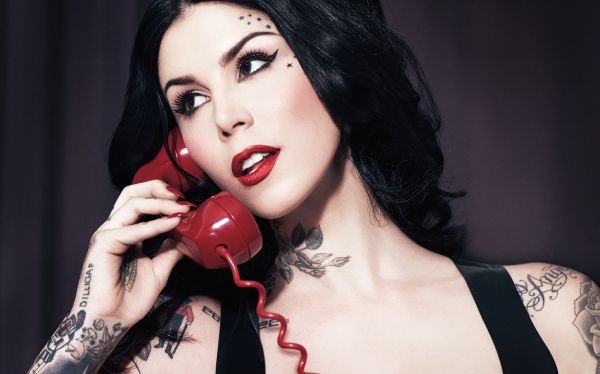 Kat Von D,妇女,纹身,纹身艺术家