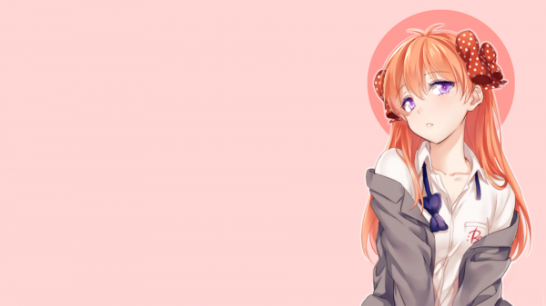 anime,animeflickor,tecknad serie,Gekkan Shoujo Nozaki kun,Sakura Chiyo,mun