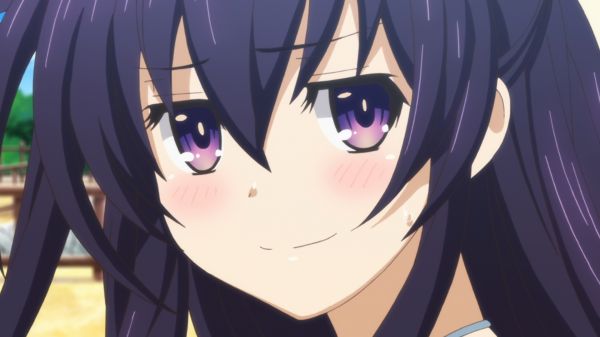 anime,animeflickor,Anime screenshot,Yatogami Tohka,Datum A Live,långt hår