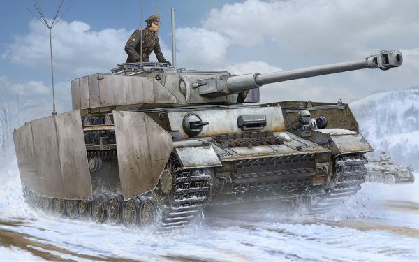 tanque,Ejército,militar,nieve,Obra de arte,Vehículo militar