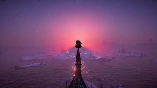 Eivor,Eivor Assassin s Creed Valhalla,viking,bergen,Computerspellen,zonsondergang