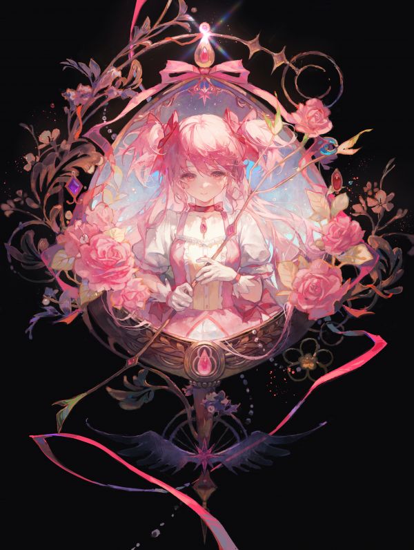 anime,animeflickor,Mahou Shoujo Madoka Magica,Kaname Madoka