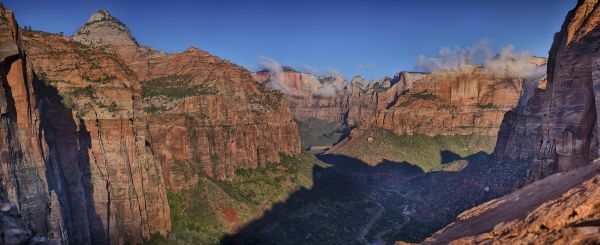 kaňon,krajina,fotografovanie,Washington state,Národný park Zion,Utah