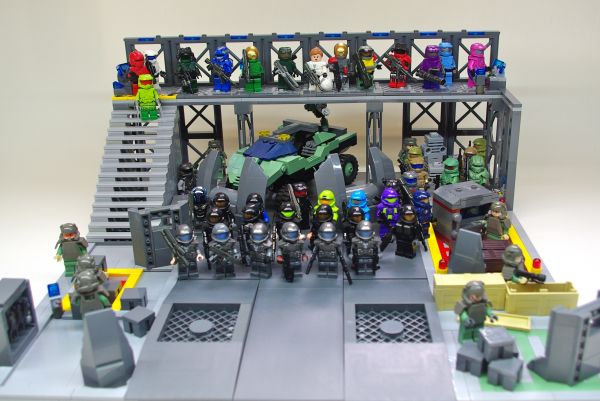 LEGO,Halo,Jouet,machine,CSNU,Minifigs