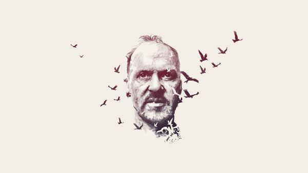 Birdman, Zeichnung, Illustration, Logo, Karikatur, Schädel