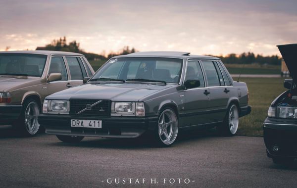 Gustaf H, Swedia, volvo, volvo 740, mobil Swedia, Sedan