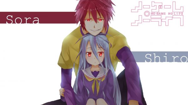 illustration,Anime,dessin animé,Sora No Game No Life,No Game No Life,Shiro No Game No Life