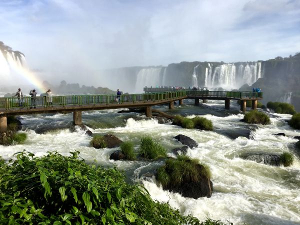 Iguazu,Brazília,Foz,zuhatag,vízesés,zöld