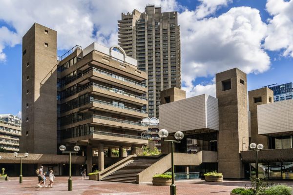 architektura,budova,block of flats,Brutalismus,Londýn,barbican