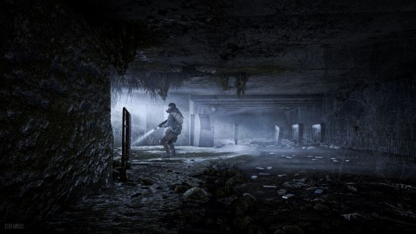 video hry,digital art,Metro Exodus,vojak,ruský,post apocalypse