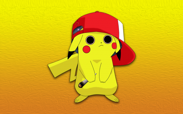 pszichedelikus,trippy,pokemon,Pikachu,kender