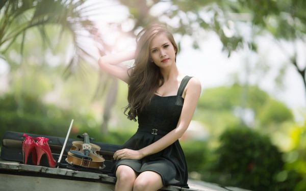 maquette,portrait,brunette,séance,la photographie,robe