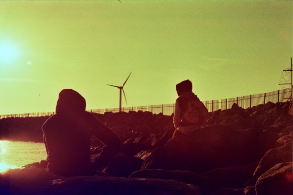 luz de sol,gente,antiguo,mar,puesta de sol,amor