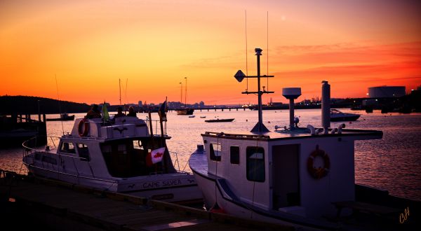 Canada, Nova, sunset, cliff, Toronto, Ontario