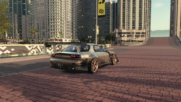 Auto,Mazda RX 7,Need for Speed Heat,Videospiele,Playstation 4,Gold