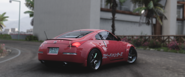 Forza Horizon 5, Nissan 350Z, Video Game Art, auto, videogiochi