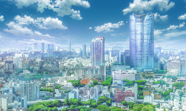 namamu,sinar matahari,kota,pemandangan,Akihabara,Makoto Shinkai