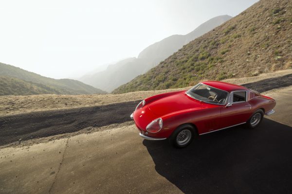 Ferrari,Ferrari 275 GTB,Carros vermelhos,Carro esportivo,Carro velho,Carro clássico