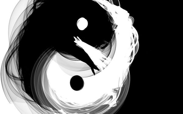 Yin og Yang,1440x900 px