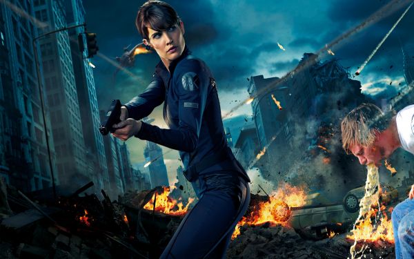 The Avengers,Cobie Smulders,Maria Hill,foto manipulation,guitarist,underholdning