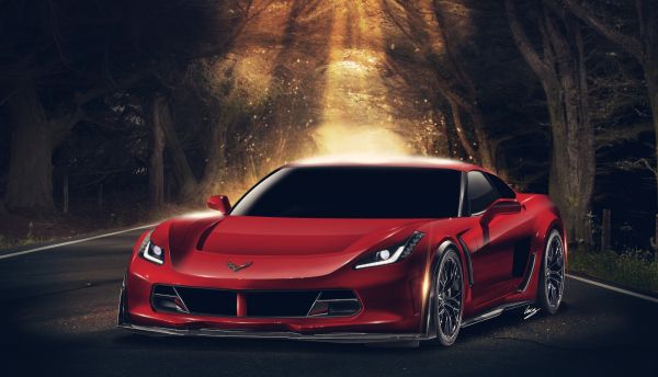 Chevrolet Corvette C7,3000x1724 px