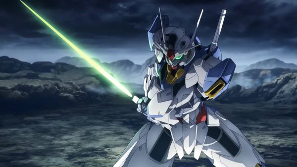 anime,Anime screenshot,mechs,Mobile Suit Gundam THE WITCH FROM MERCURY,Super Robot Taisen,Gundam Aerial