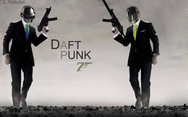 Bild,Daft Punk,Bindung,007,Waffen