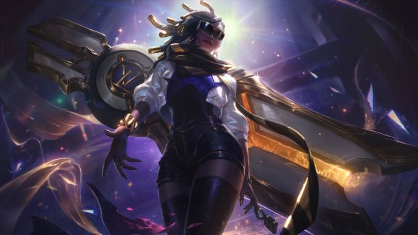 kda, efsaneler Ligi, Riot Oyunları, Senna League of Legends, True Damage, Louis Vuitton