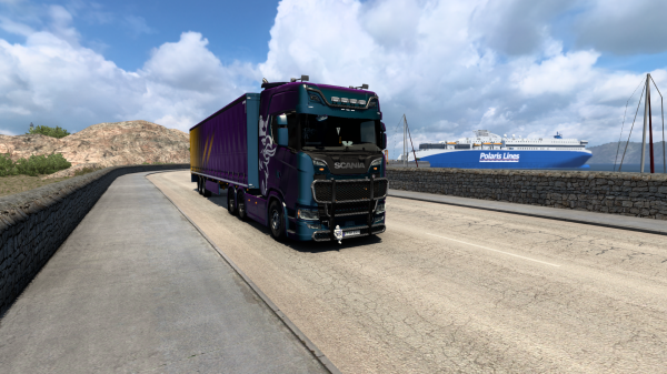 Euro lastbilssimulator 2,Lastbil,Skåne,euro truck simulator,Volvo