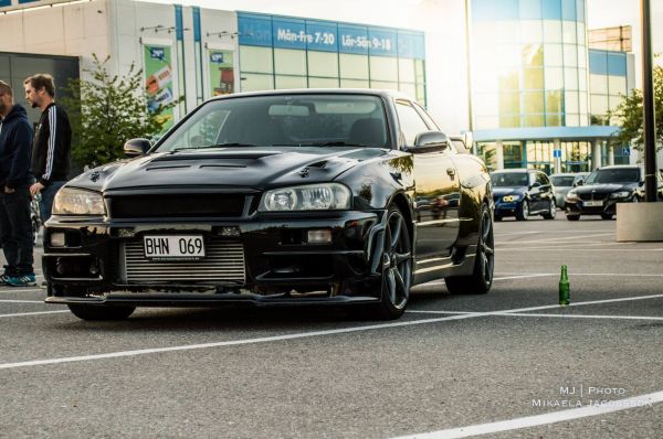 mobil, kendaraan, kaki langit, Nissan, Nissan Skyline GT R R34, Mobil sport