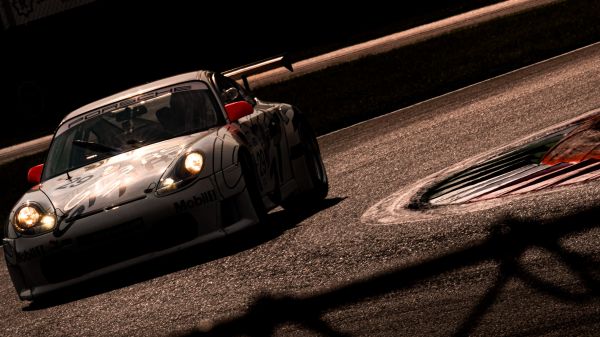 Porsche 911 GT3 RS,race cars,Headlights