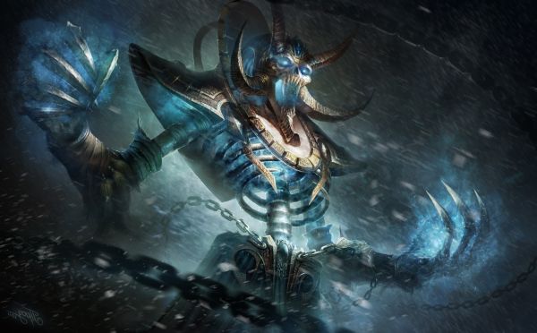 World of Warcraft Wrath of the Lich King,2000x1241 px,Kel'thuzad