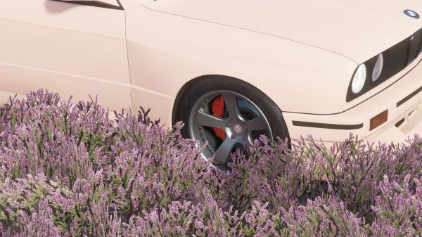 BMW,Forza,květiny,růžové auta,tylerthecreator,Forza Horizon 4